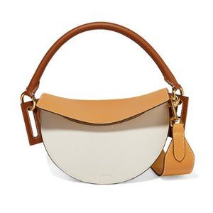 Yuzefi Multicolor Dip Shoulder Bag - Mustard / Cinnamon